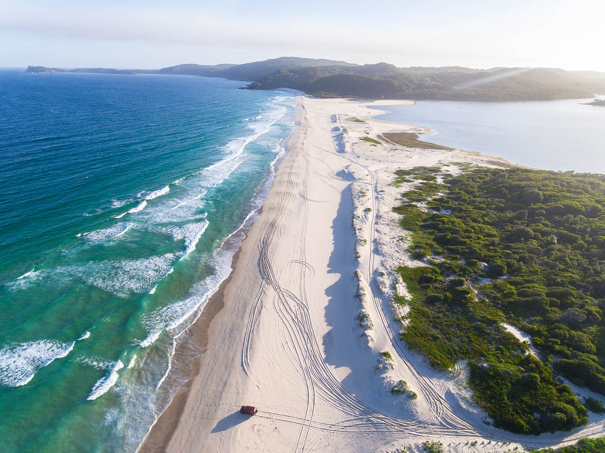 sandbar-nsw-central-coast-drones