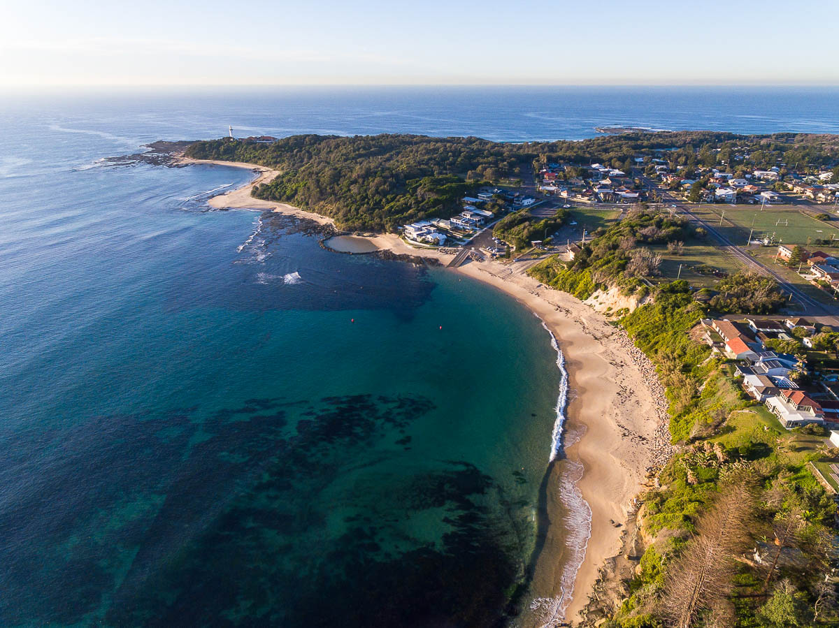 Norah Head-DJI_0001 1Cabbage Tree Harbour-1200 x 899