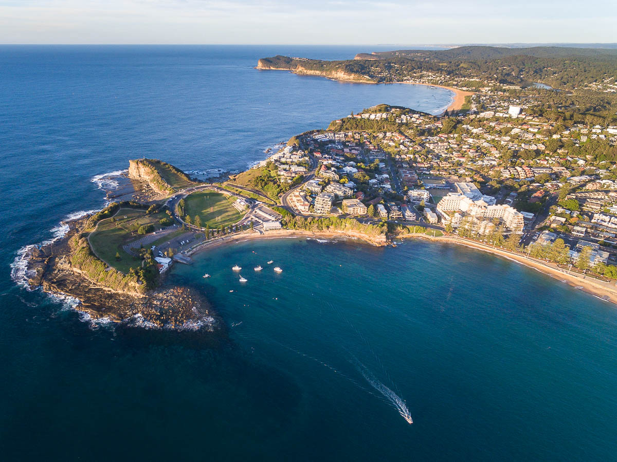 Terrigal Beach-DJI_0198Wamberal-1200 x 899