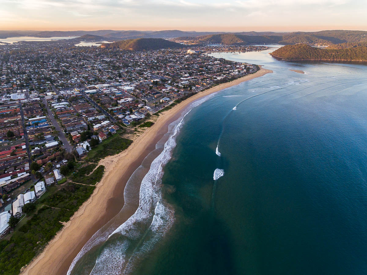 Umina Beach Central Coast Drones