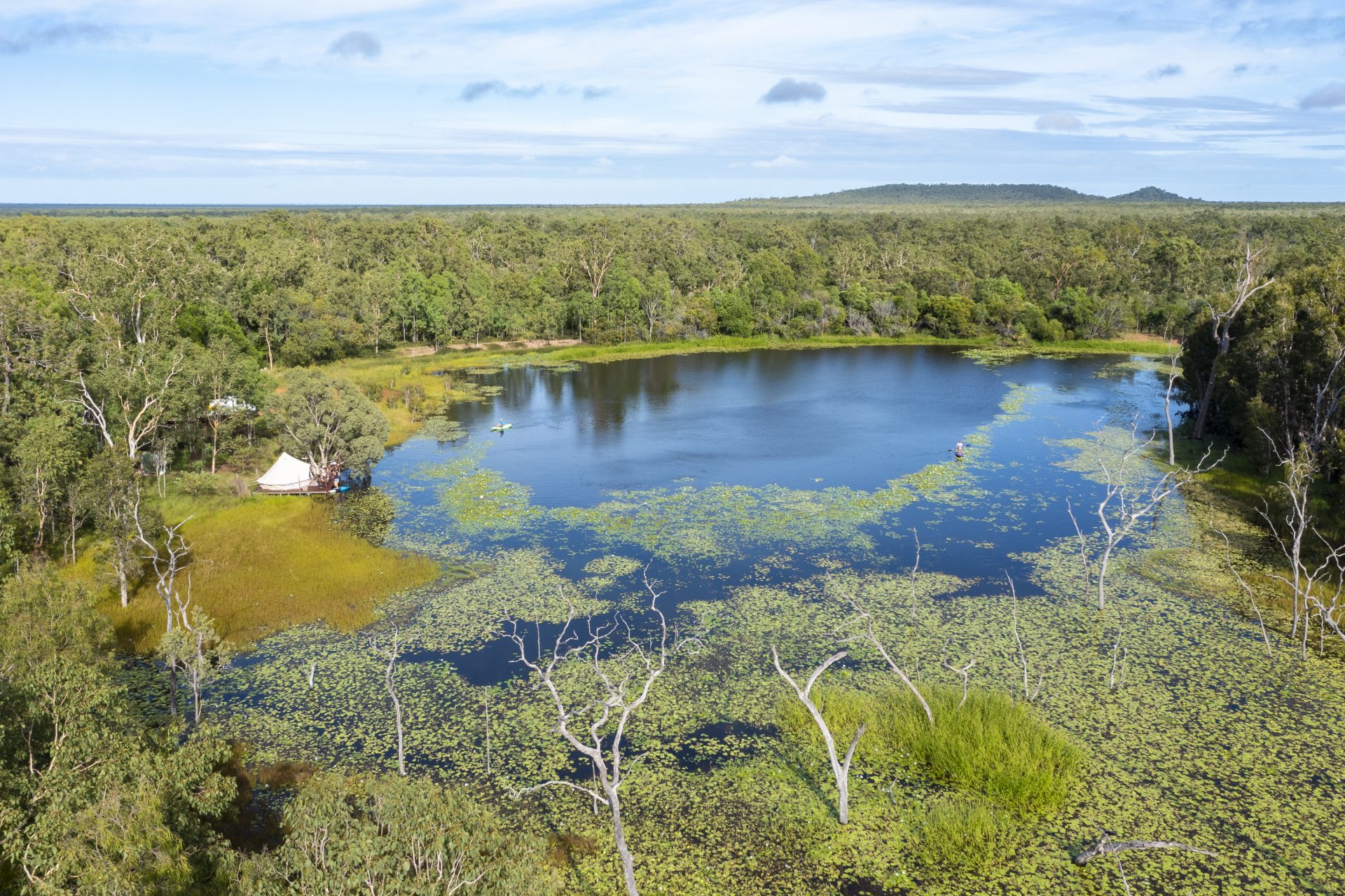 Wildwishes Glamping Tent- Wolverton Station, Archer River | Central ...